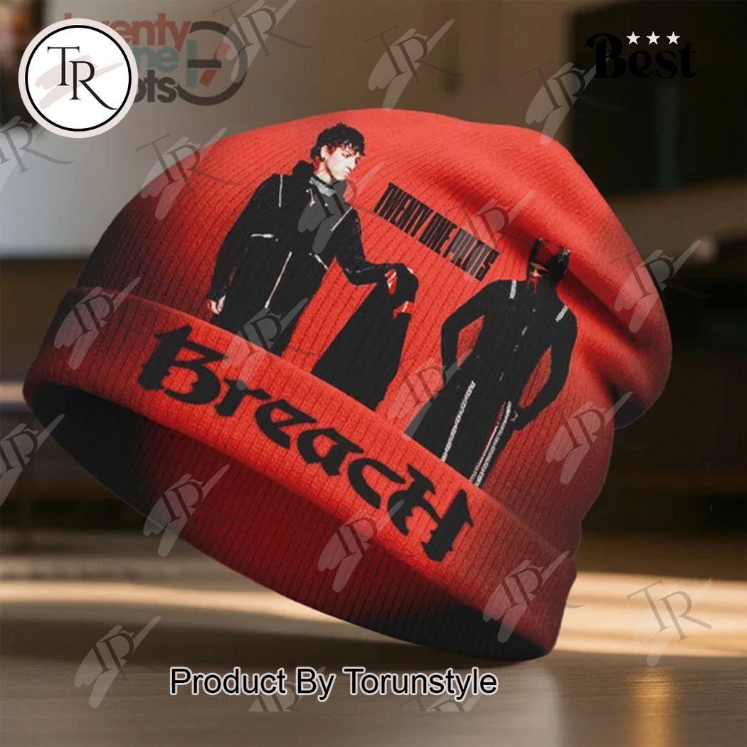 Twenty One Pilots "Breach" 2025 Beanie Hat Twenty One Pilots "Breach" 2025 Beanie Hat