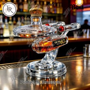 Star Trek 60th Anniversary Whiskey Bottle