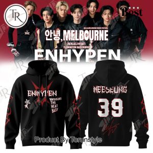 19 "Heeseung" X Enhypen: Melbourne Music Festival 2026 Hoodie