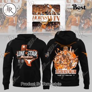 Texas Longhorns X Lone Star Showdown 2025 WIN Hoodie