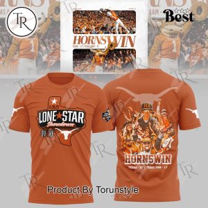 Texas Longhorns X Lone Star Showdown WIN 2025 Hoodie