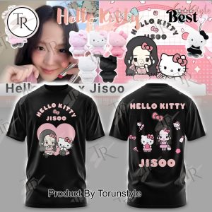 Jisoo X Hello Kitty New Edition 2026 Hoodie – Black