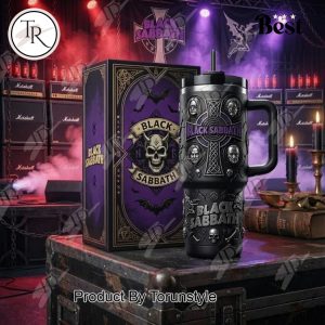 Black Sabbath 2026 40oz Tumbler Black Sabbath 2026 40oz Tumbler