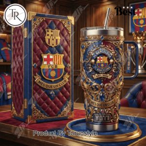 FC Barcelona “Mes Que Un Club” EST.1899 40oz Tumbler