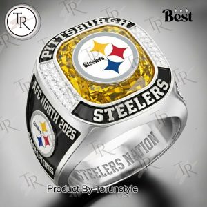 Pittsburgh Steelers AFC North 2025 Champions Ring
