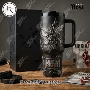 Linkin Park 2026 Black Design 40oz Tumbler