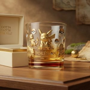 30th Anniversary Pokemon Whiskey Glass