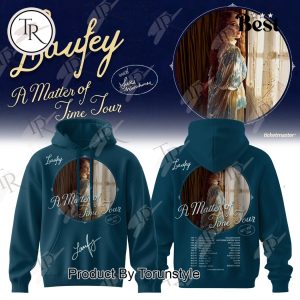 Laufey A Matter Of Time Tour Blue Hoodie