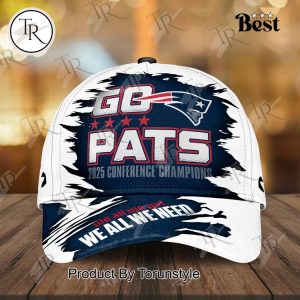 New England Patriots “Go Pats” Champions 2025 Cap