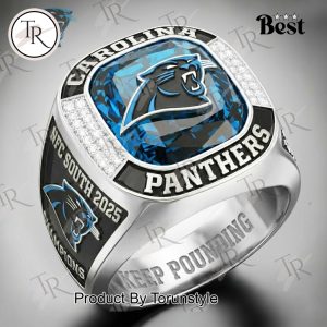 Carolina Panthers NFC South 2025 Champions Ring