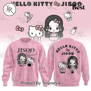 Jisoo X Hello Kitty Limited Edition 2026 Hoodie – Pink