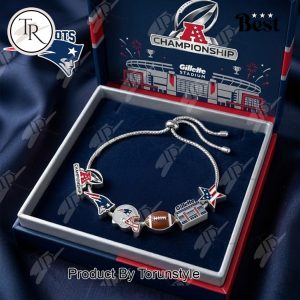 New England Patriots 2026 New Design Charm Bracelet