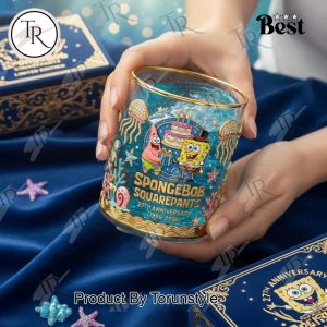 SpongeBob SquarePants 27th Anniversary Whiskey Glass