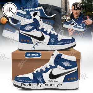 Marty Supreme Classic Design 2026 Custom Name Air Jordan 1 Hightop Shoes