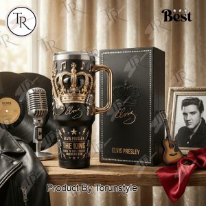 Elvis Presley 2026 40oz Tumbler