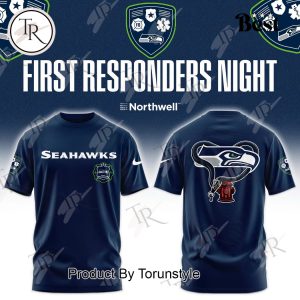 Seattle Seahawks 2026 First Responders Night Hoodie