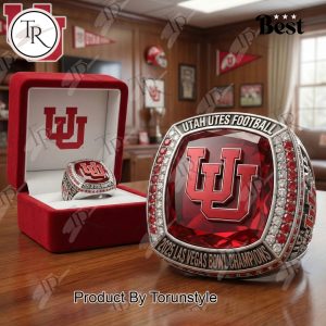 Utah Utes 2025 Las Vegas Bowl Champions Ring