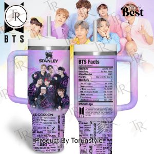 BTS Facts 2026 40oz Tumbler