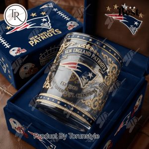 New England Patriots EST.1960 Whiskey Glass New England Patriots EST.1960 Whiskey Glass