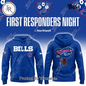 Buffalo Bills 2026 First Responders Night Hoodie Buffalo Bills 2026 First Responders Night Hoodie