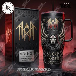 Sleep Token Take Me Back To Eden 2026 40oz Tumbler