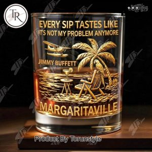 Jimmy Buffett “Margaritaville” Whiskey Glass