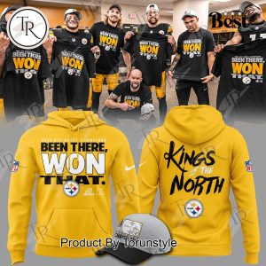 Pittsburgh Steelers “Kings Of The North” 2025 Champs Hoodie – Yellow