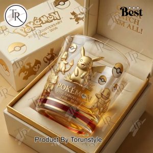 Pokémon 30th Anniversary 1996-2026 Whiskey Glass