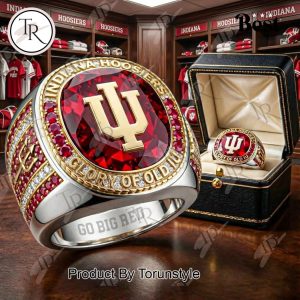 Indiana Hoosiers Glory Of Old Iu Ring