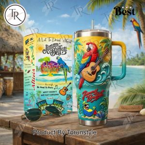 Jimmy Buffett Margaritaville 2026 40oz Tumbler