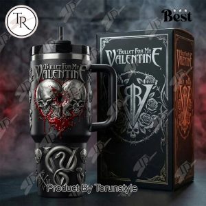 Bullet For My Valentine 2026 40oz Tumbler