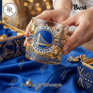 Golden State Warriors EST.1946 Whiskey Glass