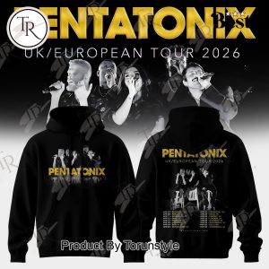 Pentatonix Tour 2026 Black Hoodie