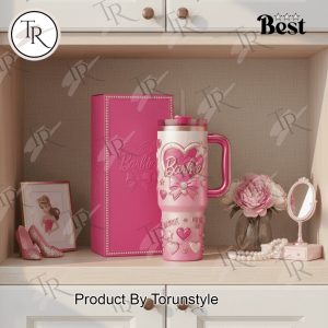 Barbie 2026 Pink Design 40oz Tumbler Barbie 2026 Pink Design 40oz Tumbler