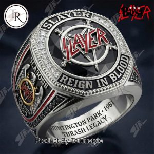 Slayer Reign In Blood Ring