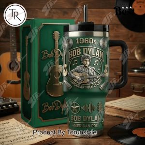 Bob Dylan American Poet 2026 40oz Tumbler