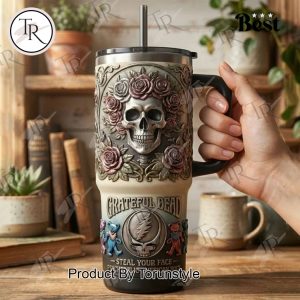 Grateful Dead Steal Your Face 2026 40oz Tumbler