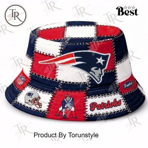 New England Patriots 2026 Custom Name Bucket Hat