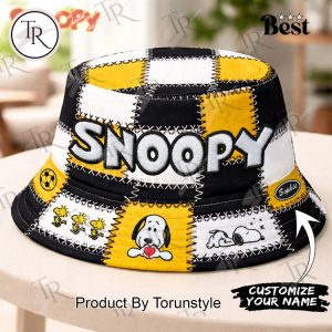 Snoopy 2026 Custom Name Bucket Hat