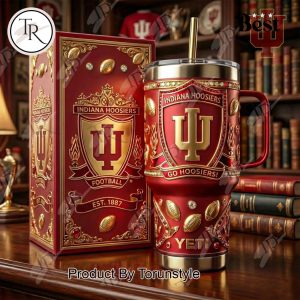 Indiana Hoosiers _Go Hoosiers!_ 2026 40oz Tumbler