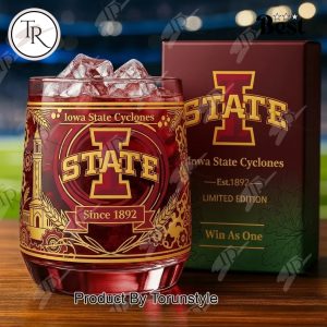 Iowa State Cyclones EST.1892 Whiskey Glass