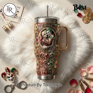 Quinn & Joker Valentine’s Day 2026 40oz Tumbler