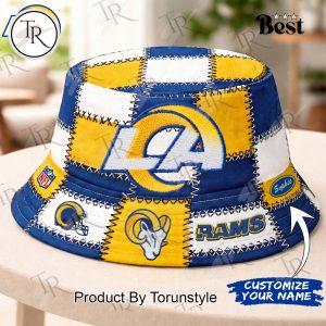 Los Angeles Rams 2026 Custom Name Bucket Hat