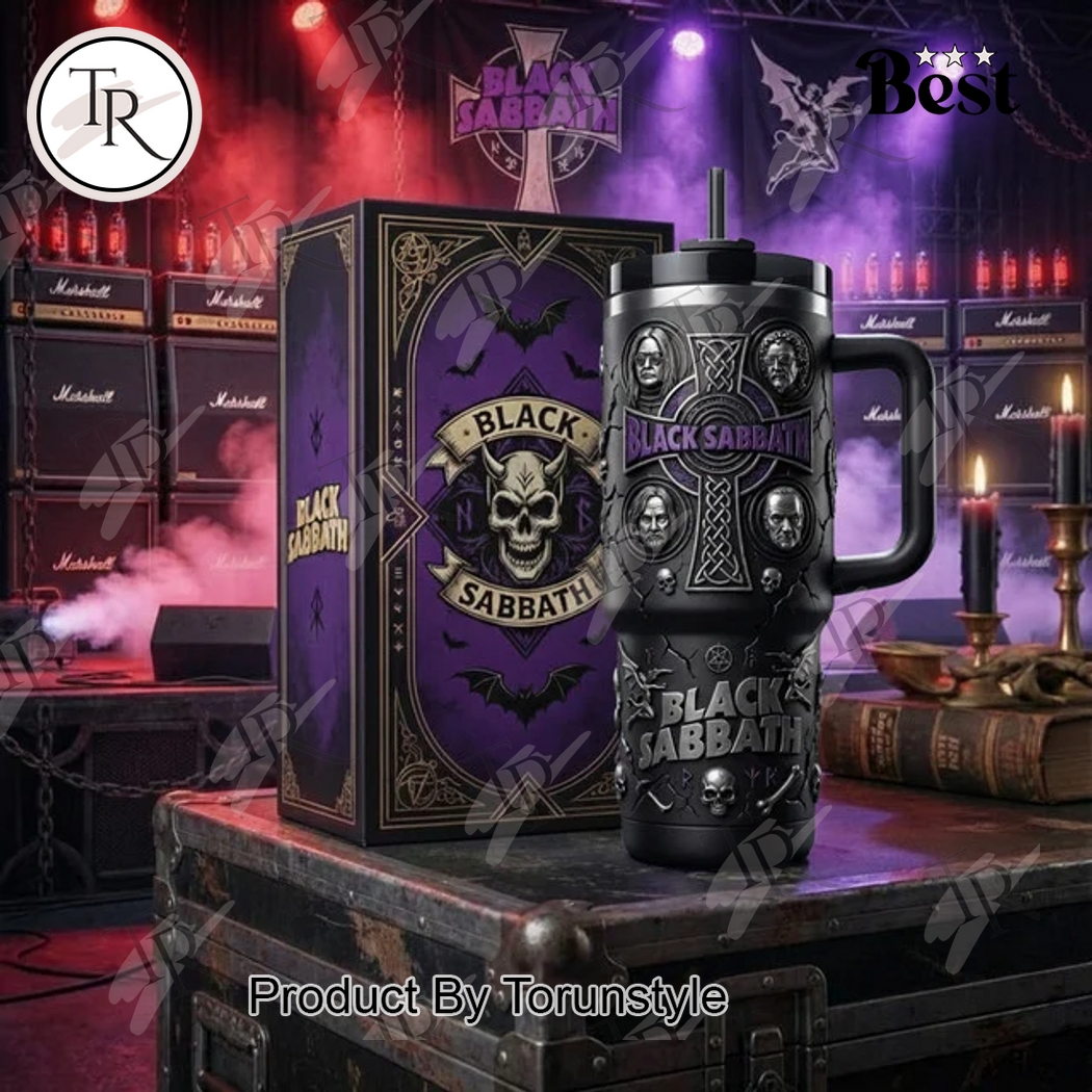Black Sabbath 2026 40oz Tumbler Black Sabbath 2026 40oz Tumbler