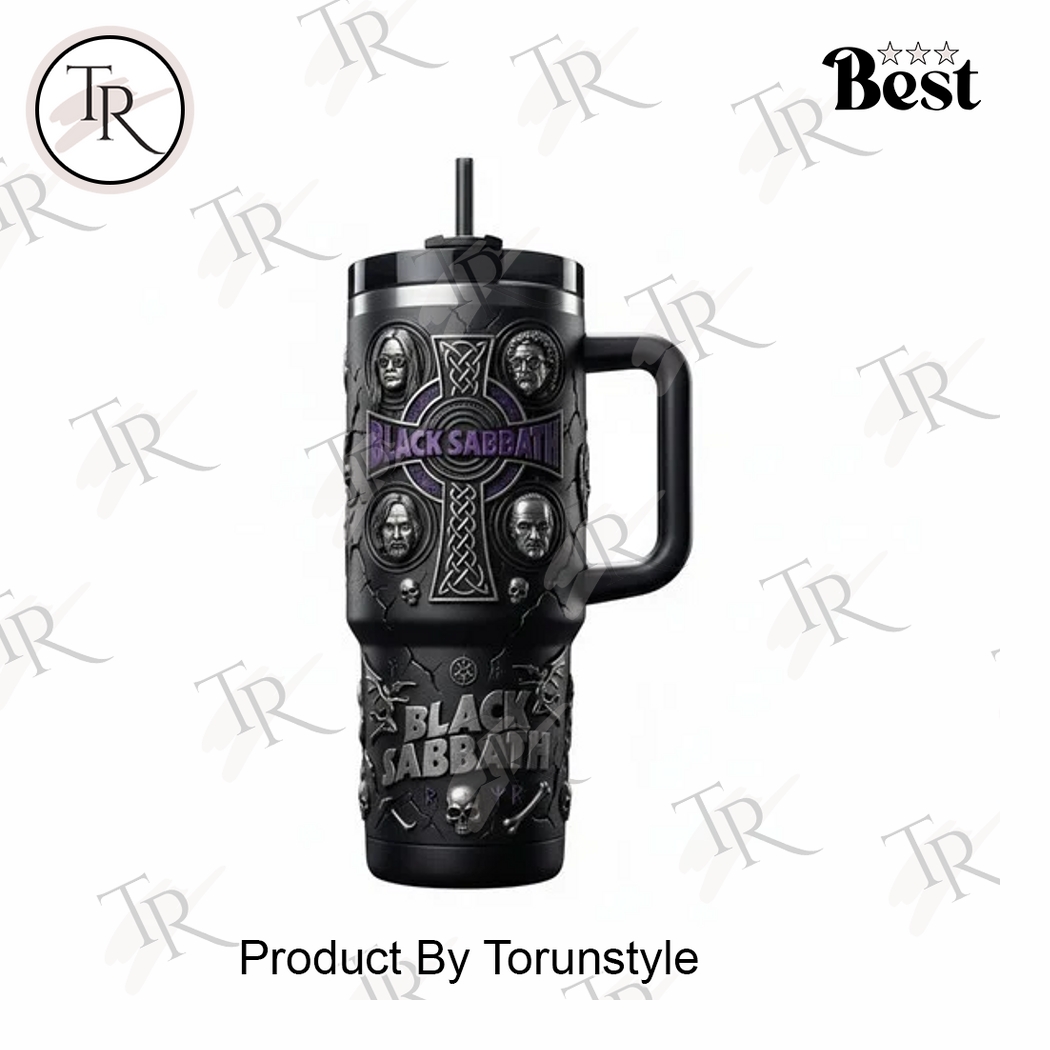 Black Sabbath 2026 40oz Tumbler Black Sabbath 2026 40oz Tumbler