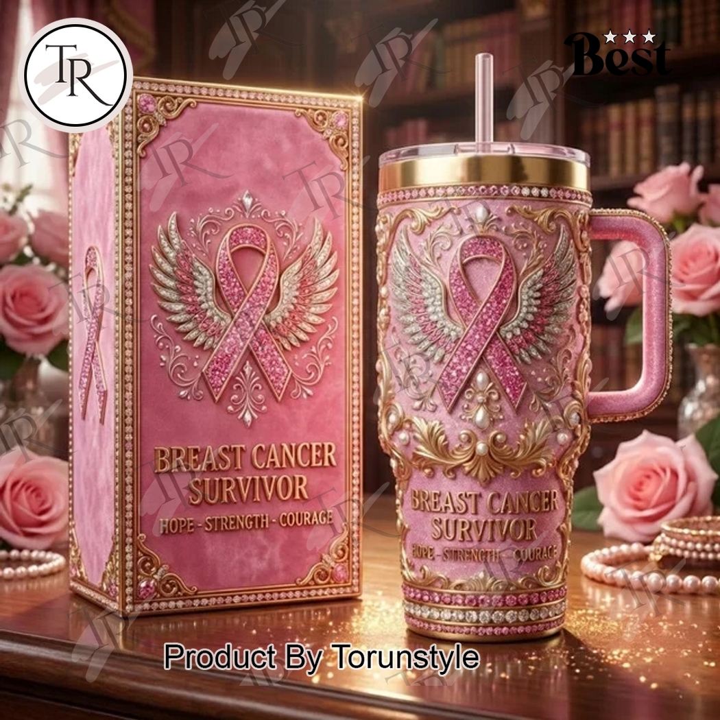 Breast Cancer Survivor 2026 40oz Tumbler Breast Cancer Survivor 2026 40oz Tumbler