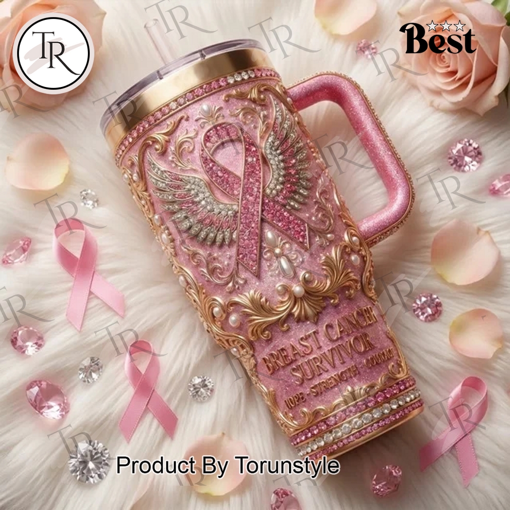 Breast Cancer Survivor 2026 40oz Tumbler Breast Cancer Survivor 2026 40oz Tumbler