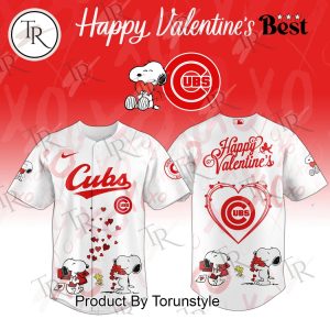 Chicago Cubs Happy Valentine’s Day 2026 Baseball Jersey