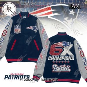 New England Patriots 2025 Champions Jacket New England Patriots 2025 Champions Jacket