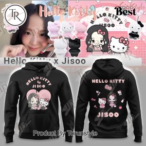 Jisoo X Hello Kitty New Edition 2026 Hoodie – Black Jisoo X Hello Kitty New Edition 2026 Hoodie – Black